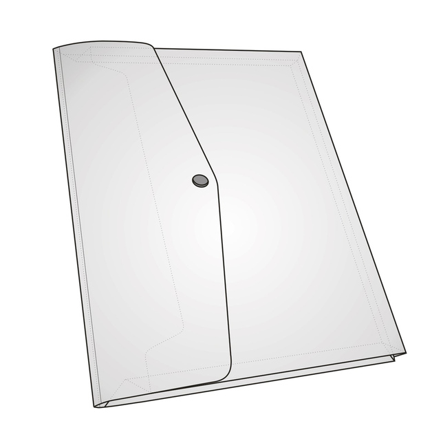 Plastová obálka s rozšíreným dnom A4 Opaline