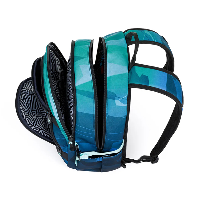 Študentský batoh Topgal VIKI zelenomodrý 24034