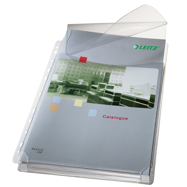 475730 Závesný euroobal na katalógy A4 s chlopňou 170mic. bal 5ks