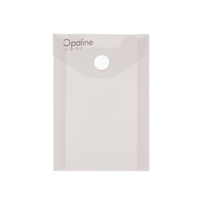 Plastová obálka A7 na výšku s cvočkom Opaline