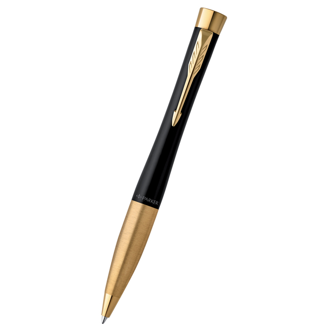 Parker URBAN Muted čierne pero GT BP, darčeková kazeta so zápisníkom