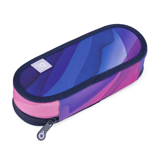 Študentský peračník Topgal ETUE ovál ružovofialový 25032