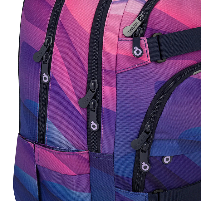Študentský batoh Topgal VIKI ružovofialový 25032