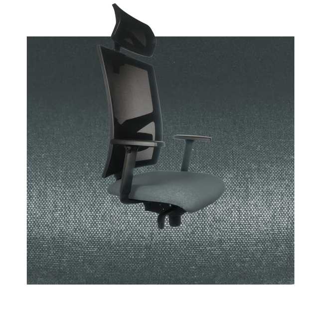 Game šéf kancelárska stolička šedá do 150 kg