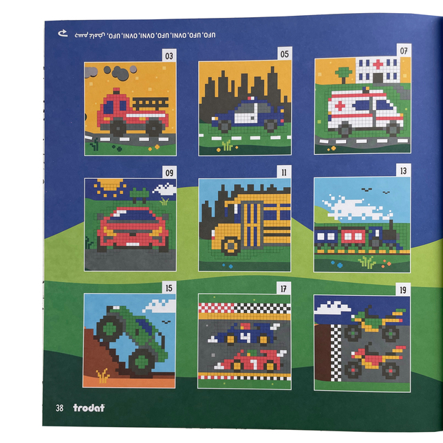 Pixel Stamp VEHICLES vozidlá