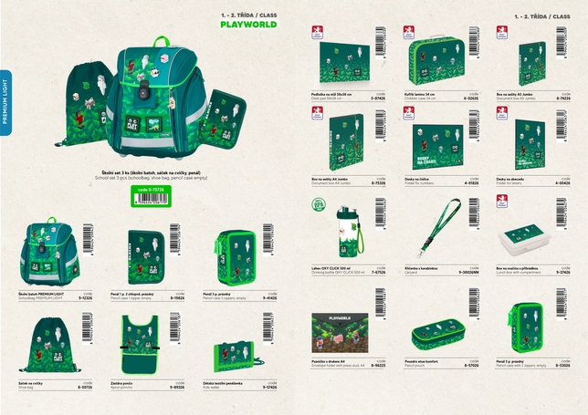 Školský set 3 dielny Prémium LIGHT Playworld 26