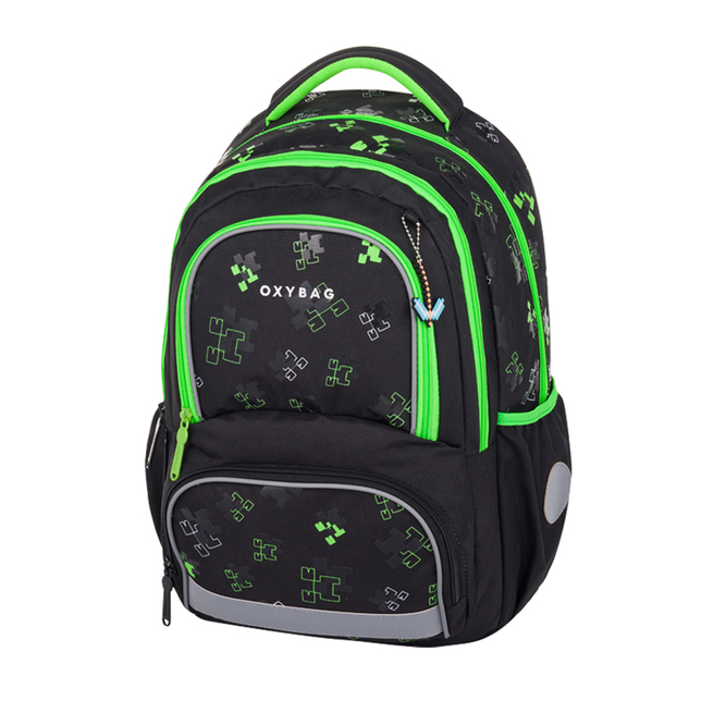 Školský batoh OXY NEXT Green Cube