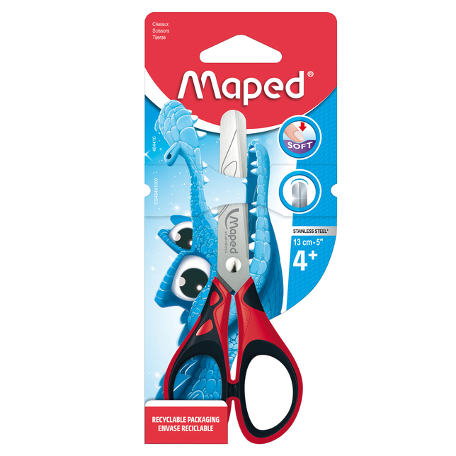 Nožnice Maped Essentials Soft 13cm, mix farieb