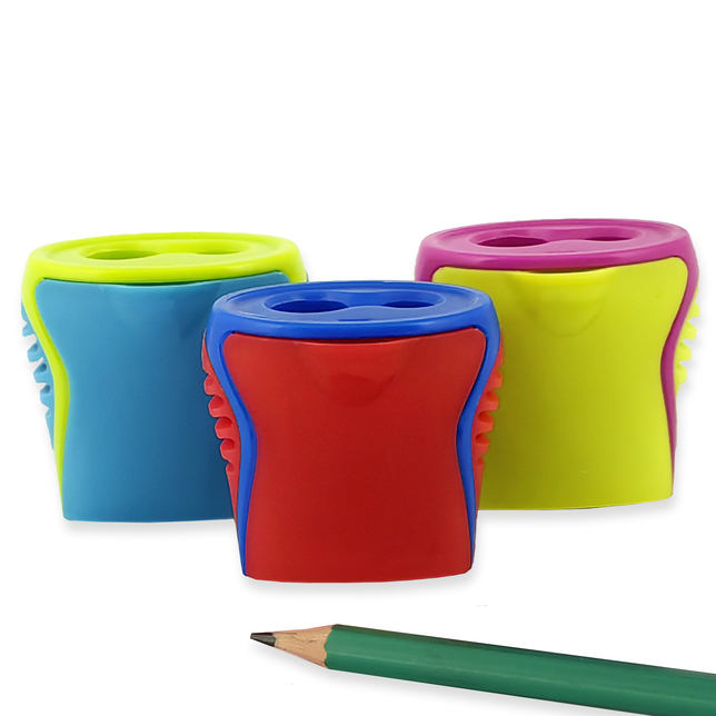 Strúhadlo MAPED Boogy dvojité s nádobkou mix farieb