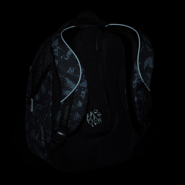 Študentský batoh BAG 24 B Sivá / čierna