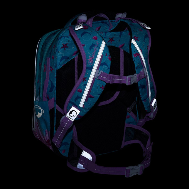 Školský set pre prváčika 3 dielny LUMI 24 A morská panna