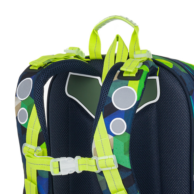 Ľahká školská taška Topgal ENDY PixelArt World 24015