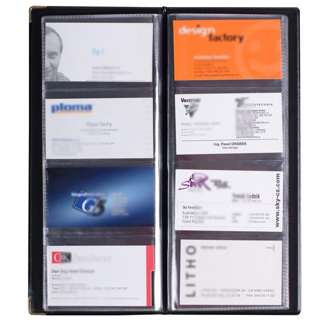 6-202 Vizitkar 4-rad/assort