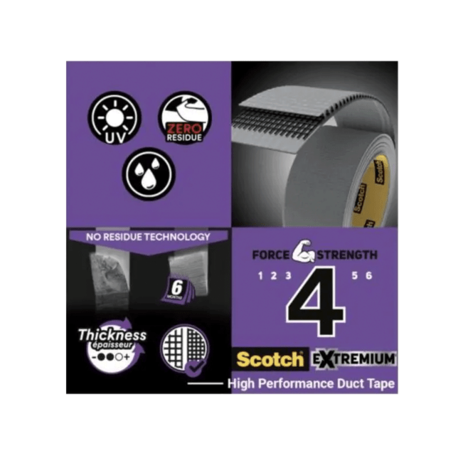 Opravná páska Scotch,Extremium, NO RESIDUE, vysokovýkonná,18,2m x 48mm