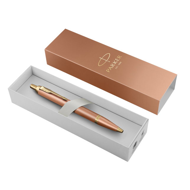 Parker IM Writing Rituals Orange pero so zlatým klipom GT BP