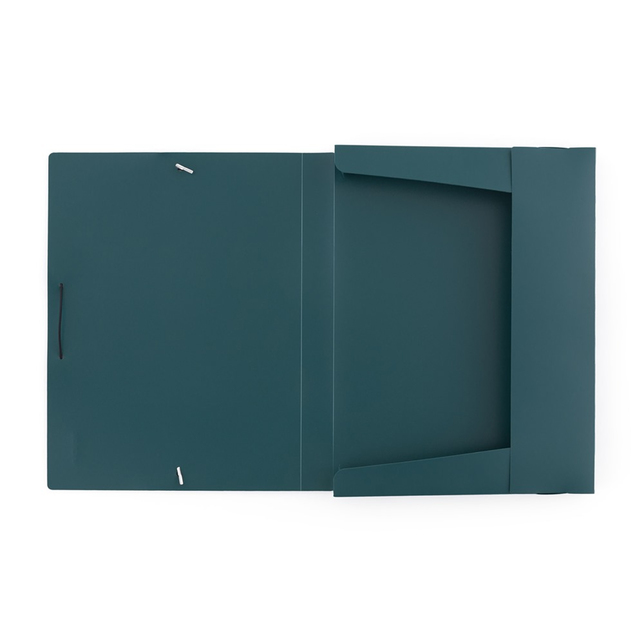 Plastový box PP s gumou A4 VERDE