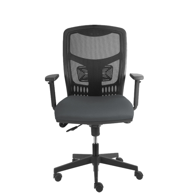 YORK sieť kancelárska stolička šedá