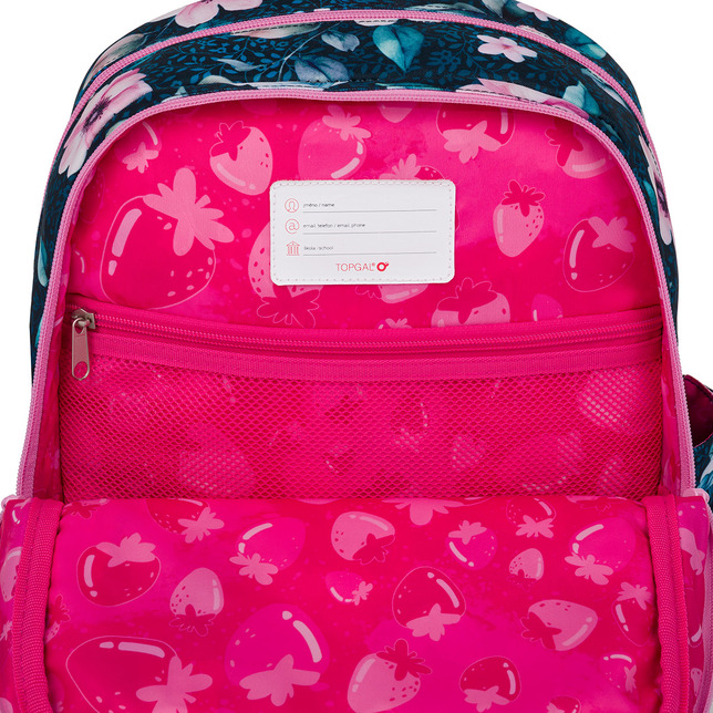 Ľahká školská taška Topgal ENDY s vílou 25003