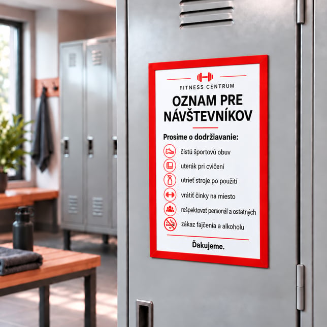 Mágneses A4-es tasak fémfelületekre