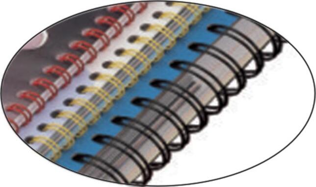 Hrebeň kovový pre drôtenú väzbu 8mm