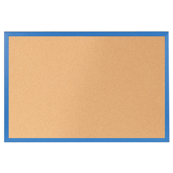 Korková tabuľa farebný rám