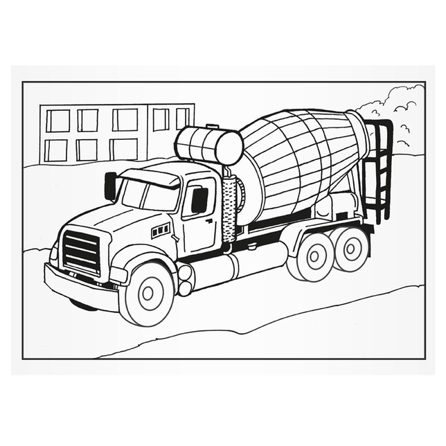 Omaľovánky A5 Stavba MFP 5300705