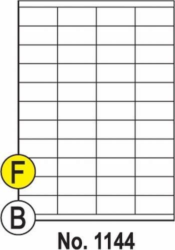 Print etikety farebné Neónové