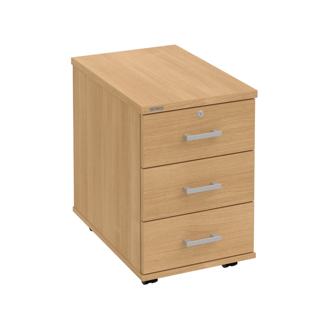 K 33 Z P kontajner 40x60x60 cm 3 zásuvky so zámkom,