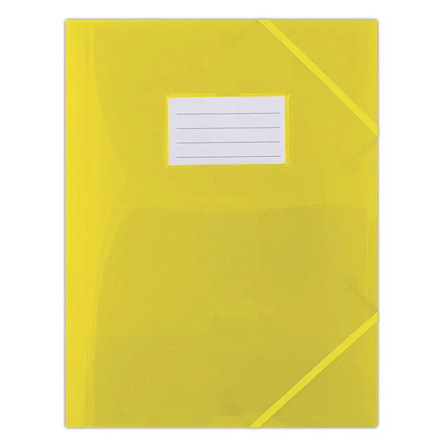 Plastový obal s gumičkou DONAU polopriehľadný