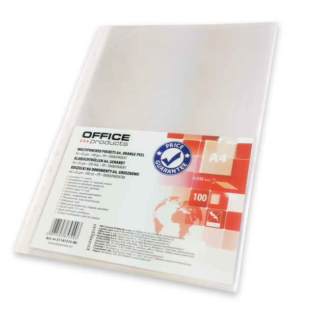 Euroobal Office Products A4 matný 45mic. bal. 100ks 177610