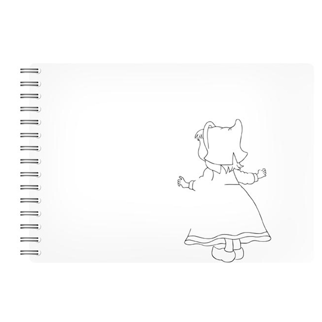 Blok na malovanie vodou rozprávky 4B, 15x19cm so špirálou 5301092