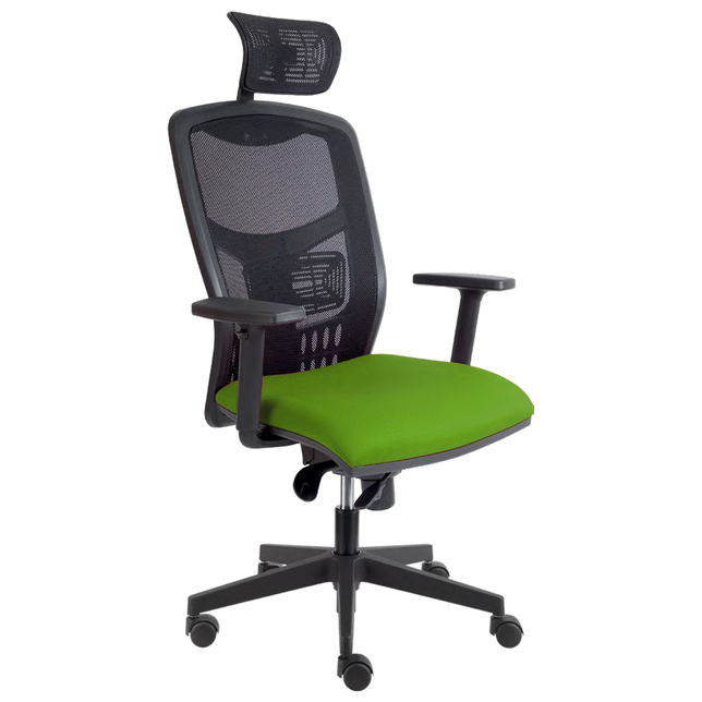 YORK sieť kancelárska stolička zelená
