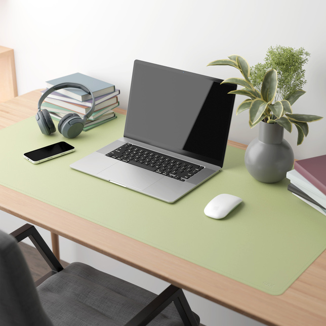 Podložka na stôl SAX Design pastelovo modrá - šedo zelená