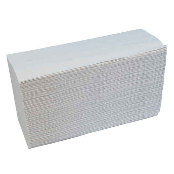 65944 Skladané utierky 2 vrst. Katrin Classic ZZ biele 23,2x23 bal.20x150 utierok