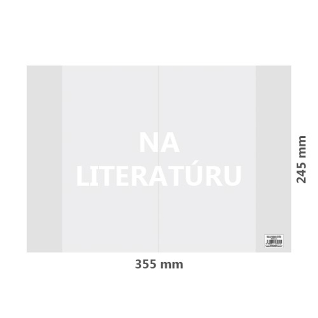 Obal na Literatúru silné PVC 355x245mm
