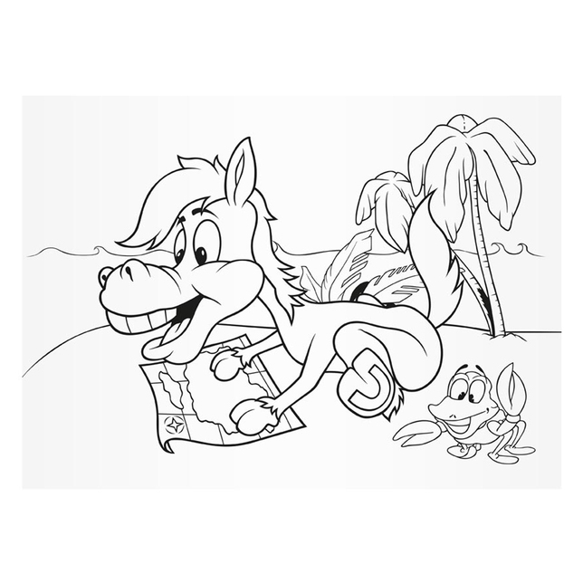 Omaľovánky A5 Koníky MFP 5300328