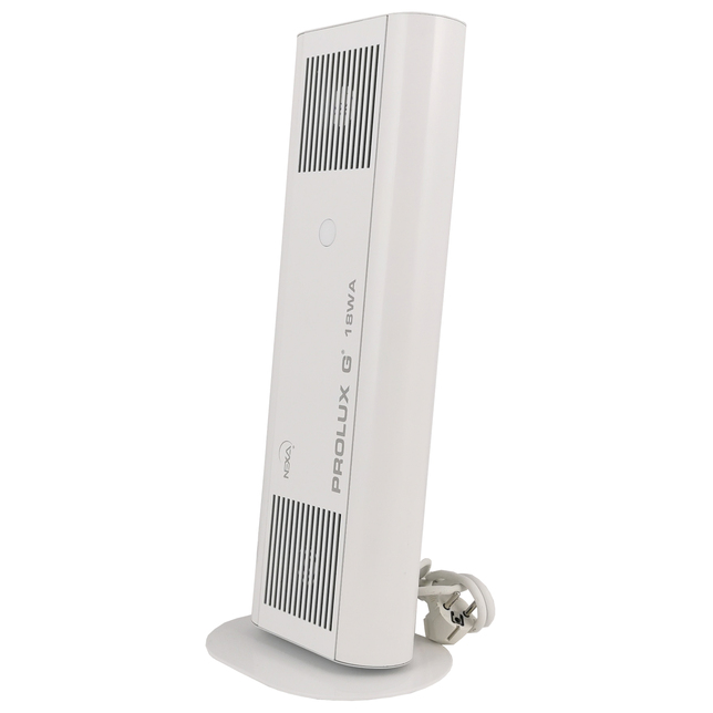 Germicídny žiarič PROLUX G18W stolový biely Vertikál