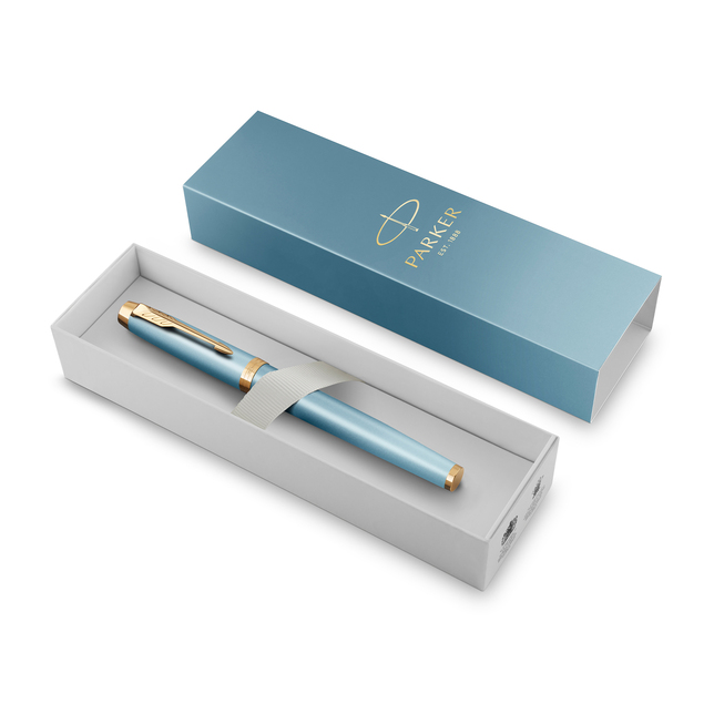 Parker IM Writing Rituals Green plniace pero so zlatým klipom GT FP