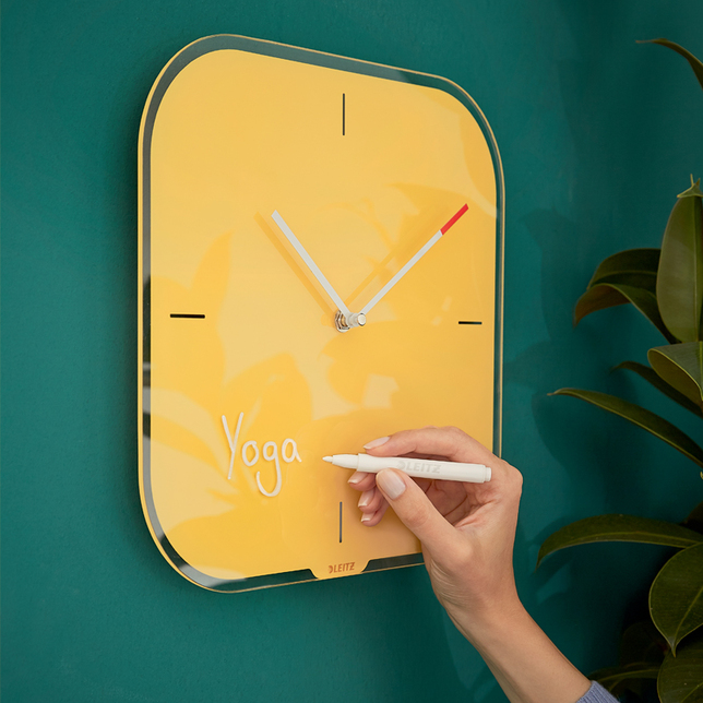 Tiché nástenné hodiny Leitz Cosy