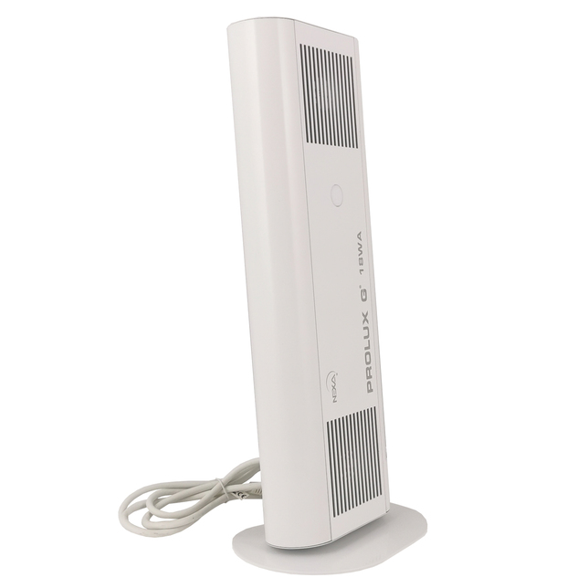 Germicídny žiarič PROLUX G18W stolový biely Vertikál