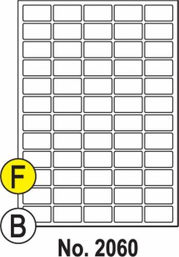 Print etikety farebné pastelové