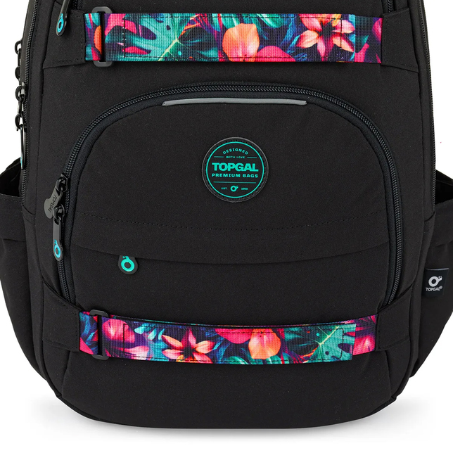 Študentský batoh Topgal VIKI s tropickými popruhmi 26035