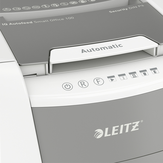 Skartovačka Leitz IQ AutoFeed 100 P4 4x28mm