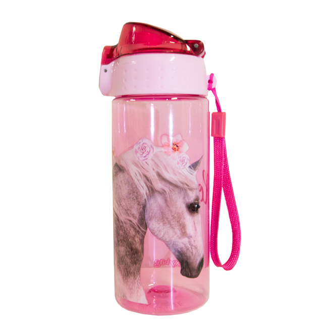 Flaša OXY CLICK 500ml Prémium LIGHT kôň romantic ruž.