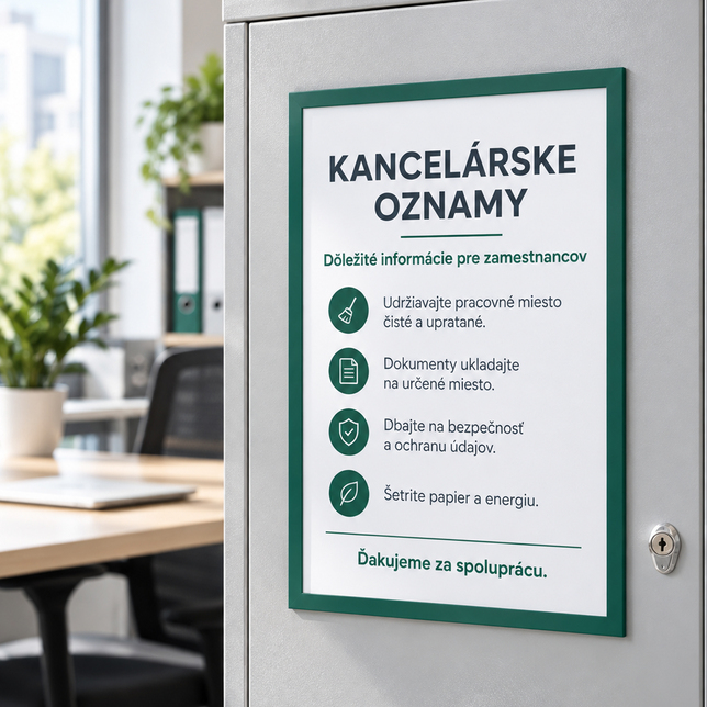 Mágneses A4-es tasak fémfelületekre