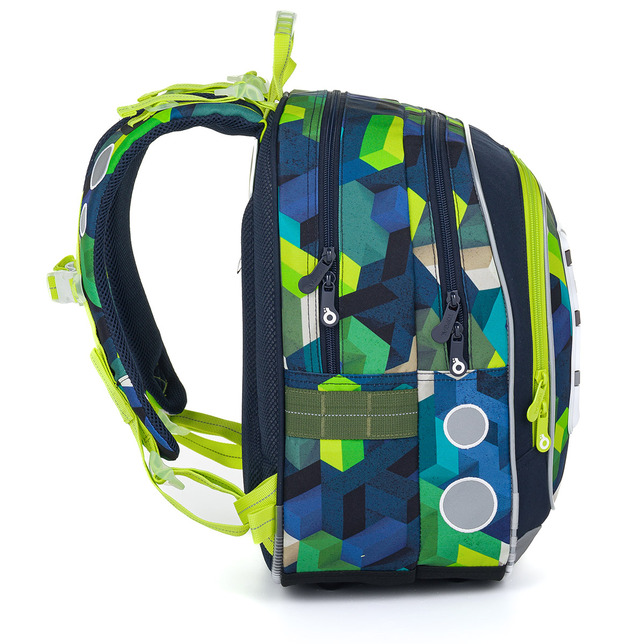 Ľahká školská taška Topgal ENDY PixelArt World 24015