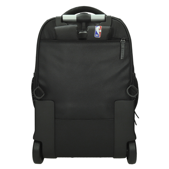 Školská taška na kolieskach UEFA Black 531417