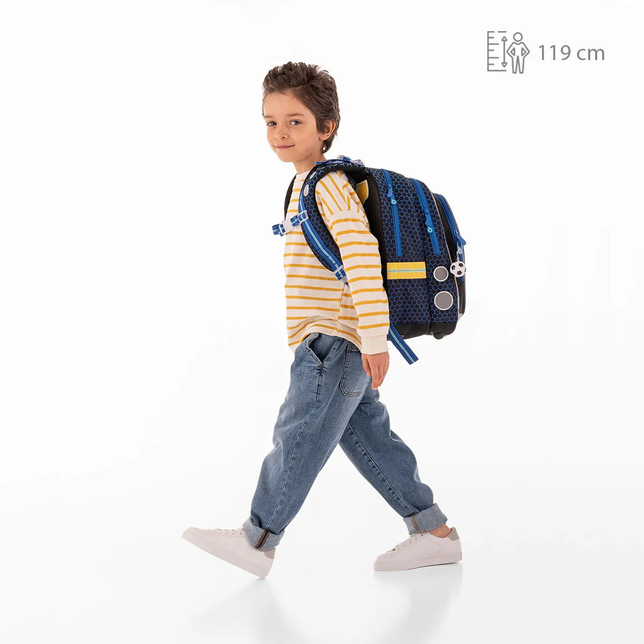 Könnyű iskolatáska Topgal ENDY focilabdával 22016