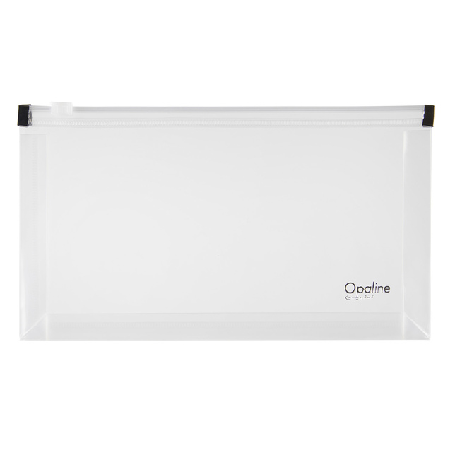 Plastová obálka DL so zipsom Opaline