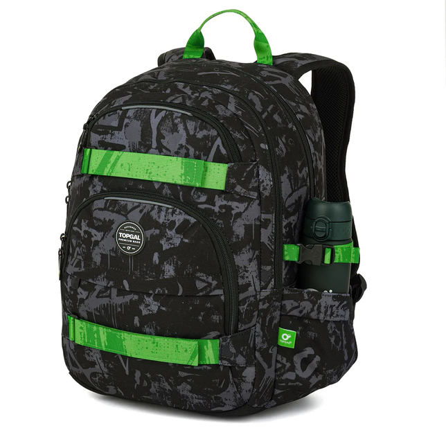 Topgal VIKI Grafitti zöld 26041 iskolatáska